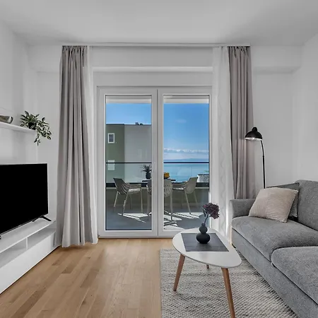 Appartement Luxury Sea View Jadra - Free Parking In Garage Makarska